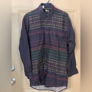 Roper Rode Blue Button Up Shirt